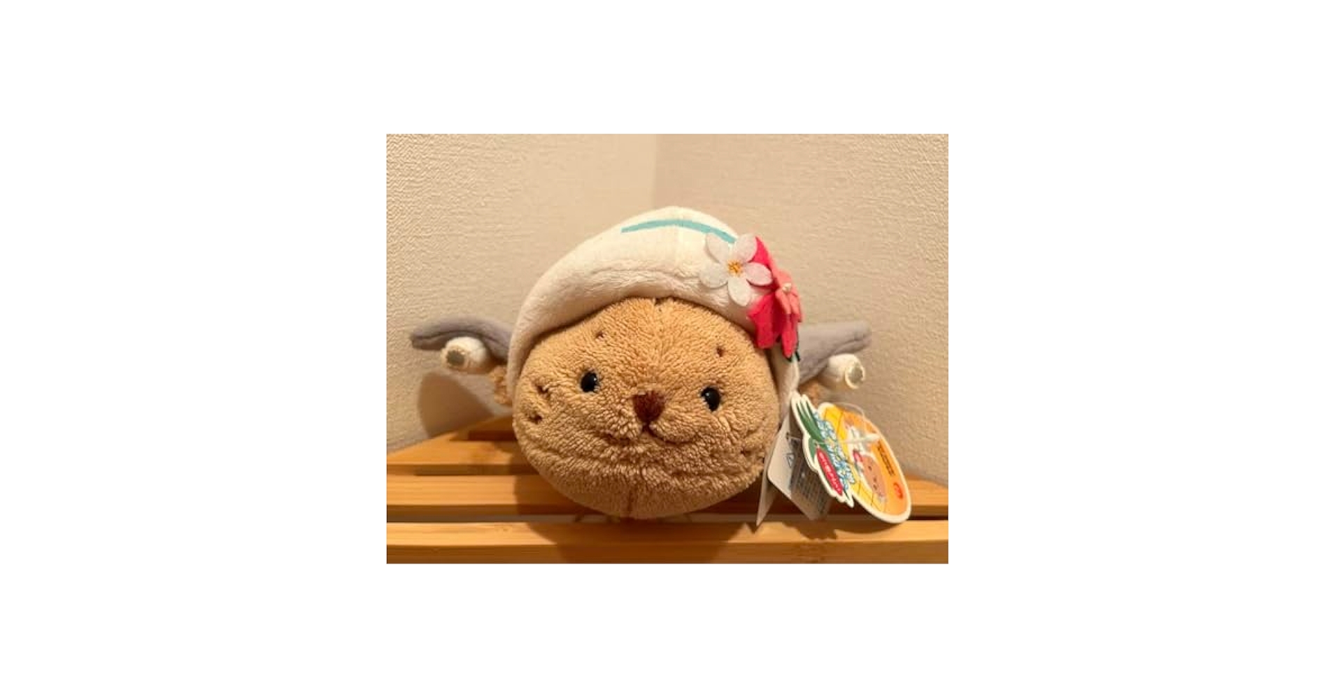Amazon.co.jp: しろたん JALコラボ ぬいぐるみ : おもちゃ